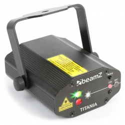 Laser kropkujący z GOBO BeamZ Titania Double